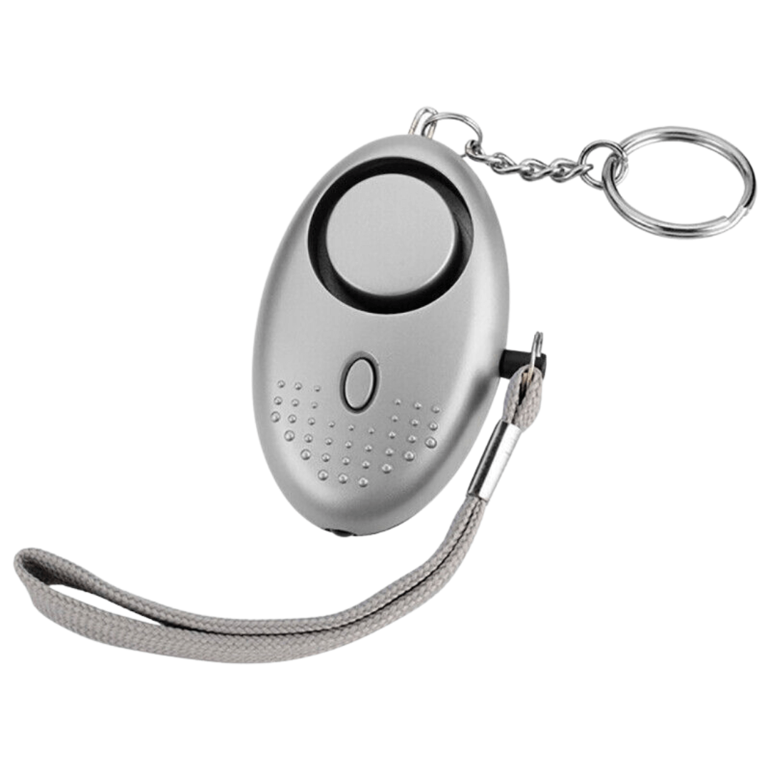 Standard 2 Setting Self Defence Alarm & Flashlight Keyring