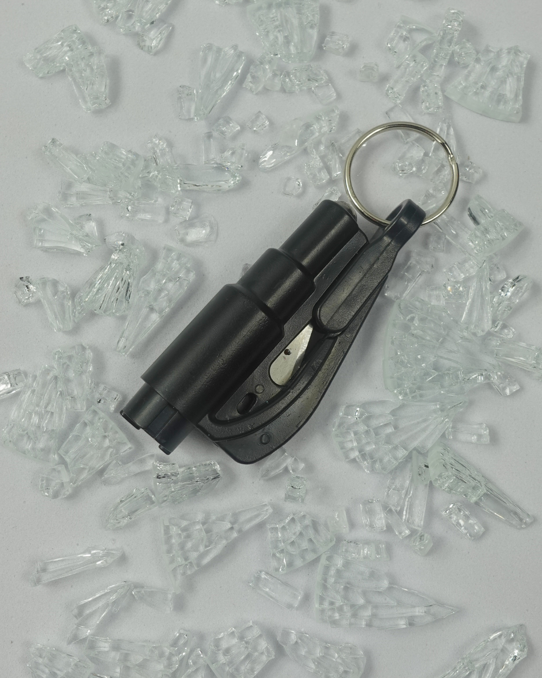 Re-usable Glass Breaker & seatbelt cutter Rescue Tool keyring