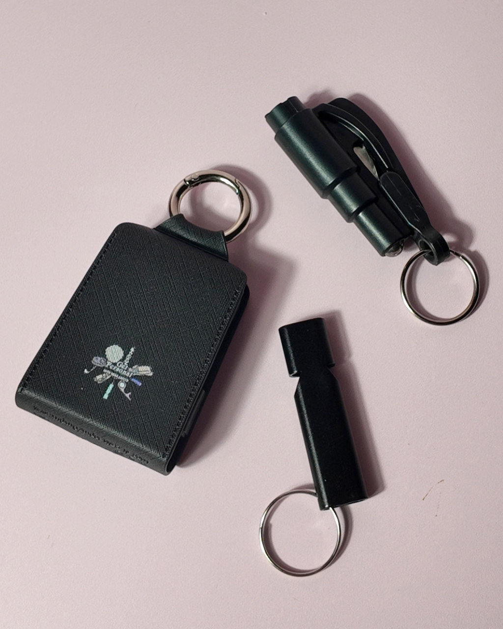 Commuter Keyring Kit | Glass Breaker, Alert Whistle & 2000mAh Power Bank