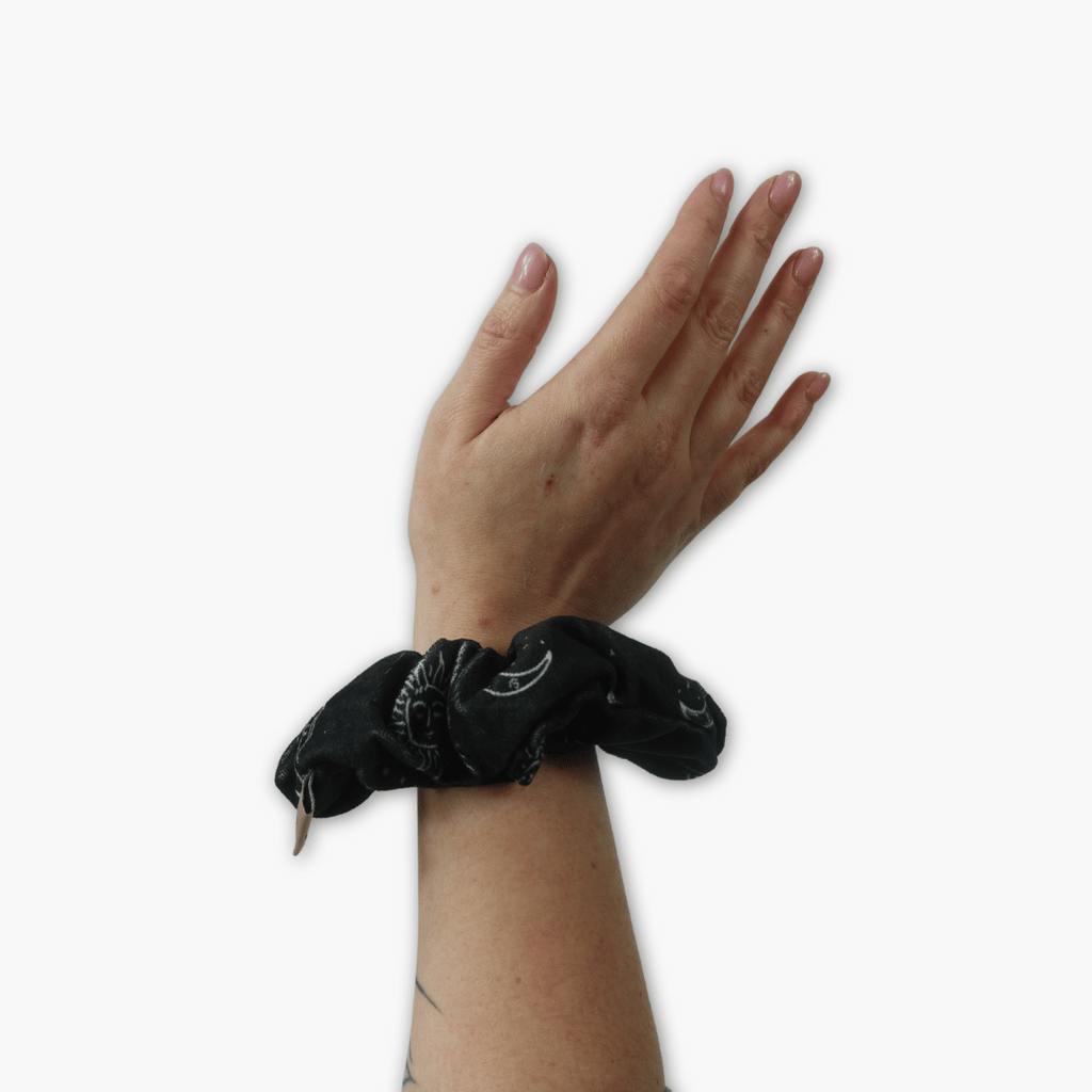 Celestrial Safety Zip Scrunchie