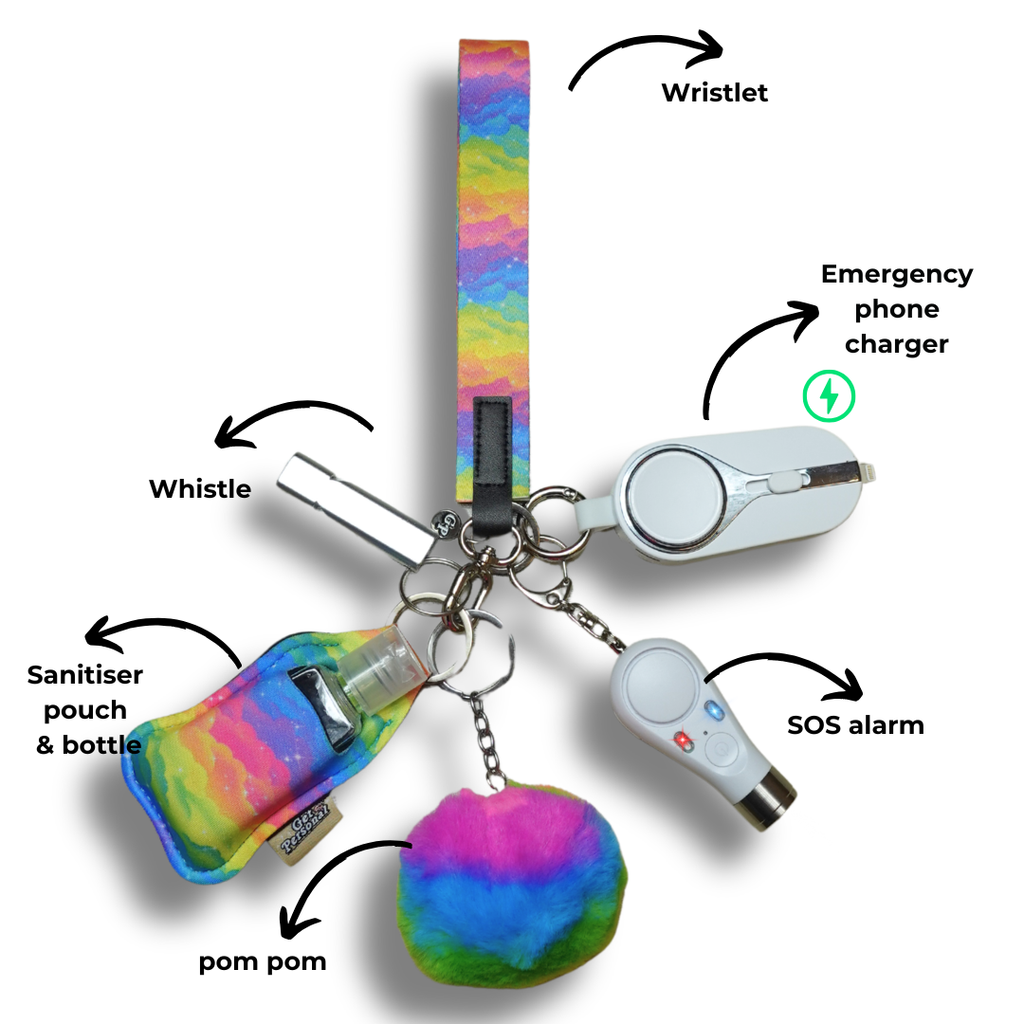 Night-Time Safety Keychain Bundle | Personal Safety Essentials for Everyday Protection (Worth £46.99)
