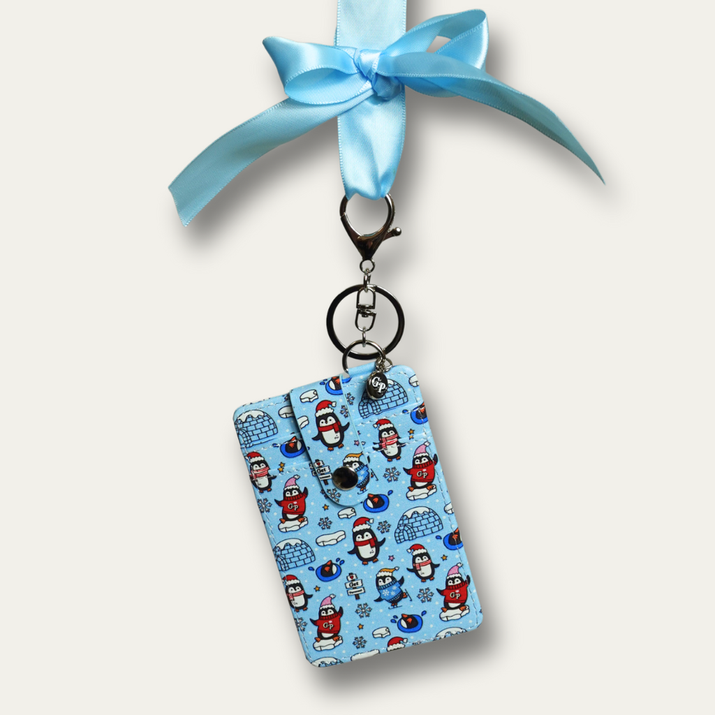 Winter Waddle RFID Bank Card Wallet