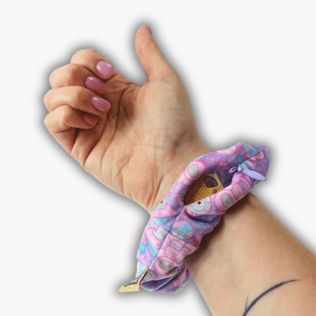 Galaxy Guard Safety Zip Scrunchie