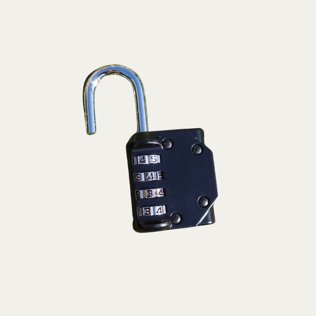 Padlock combination lock
