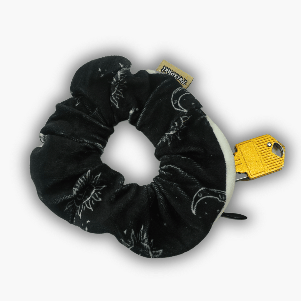 Celestrial Safety Zip Scrunchie