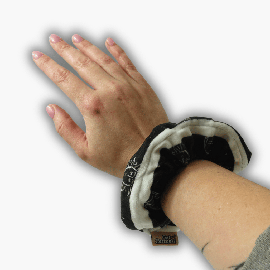 Celestrial Safety Zip Scrunchie