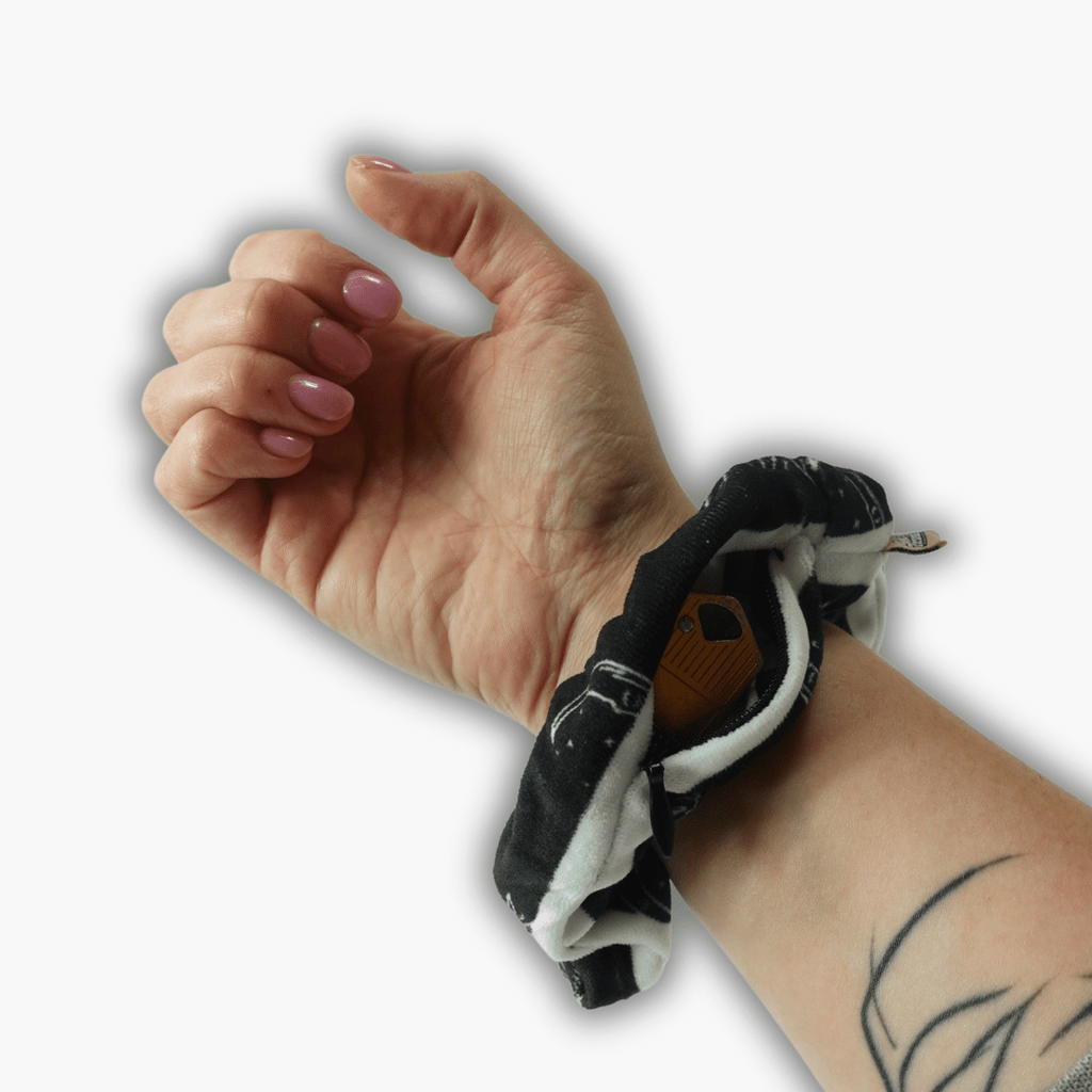 Celestrial Safety Zip Scrunchie