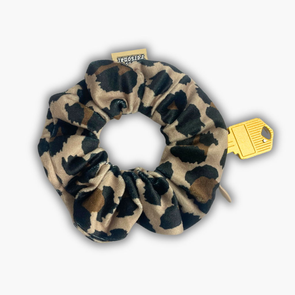 Fierce & fearless Zip Safety Scrunchie