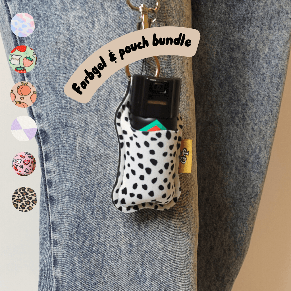 1 Bottle Farbgel Spray & pouch bundle