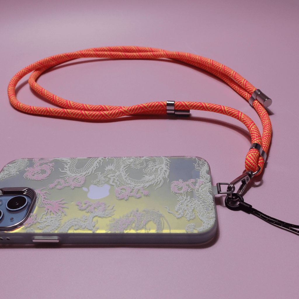 Adjustable 8mm Anti-theft mobile Lanyard Extra thick