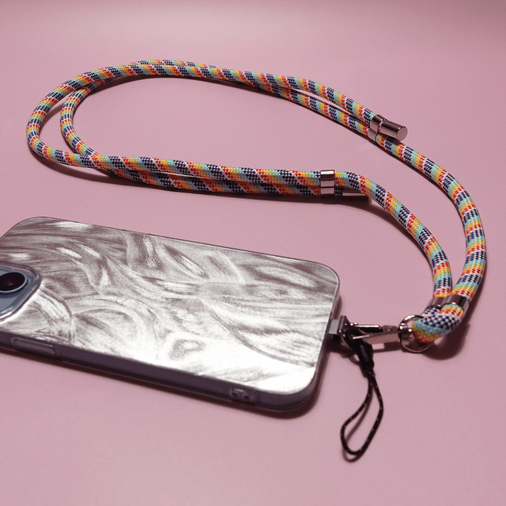 Adjustable 8mm Anti-theft mobile Lanyard Extra thick