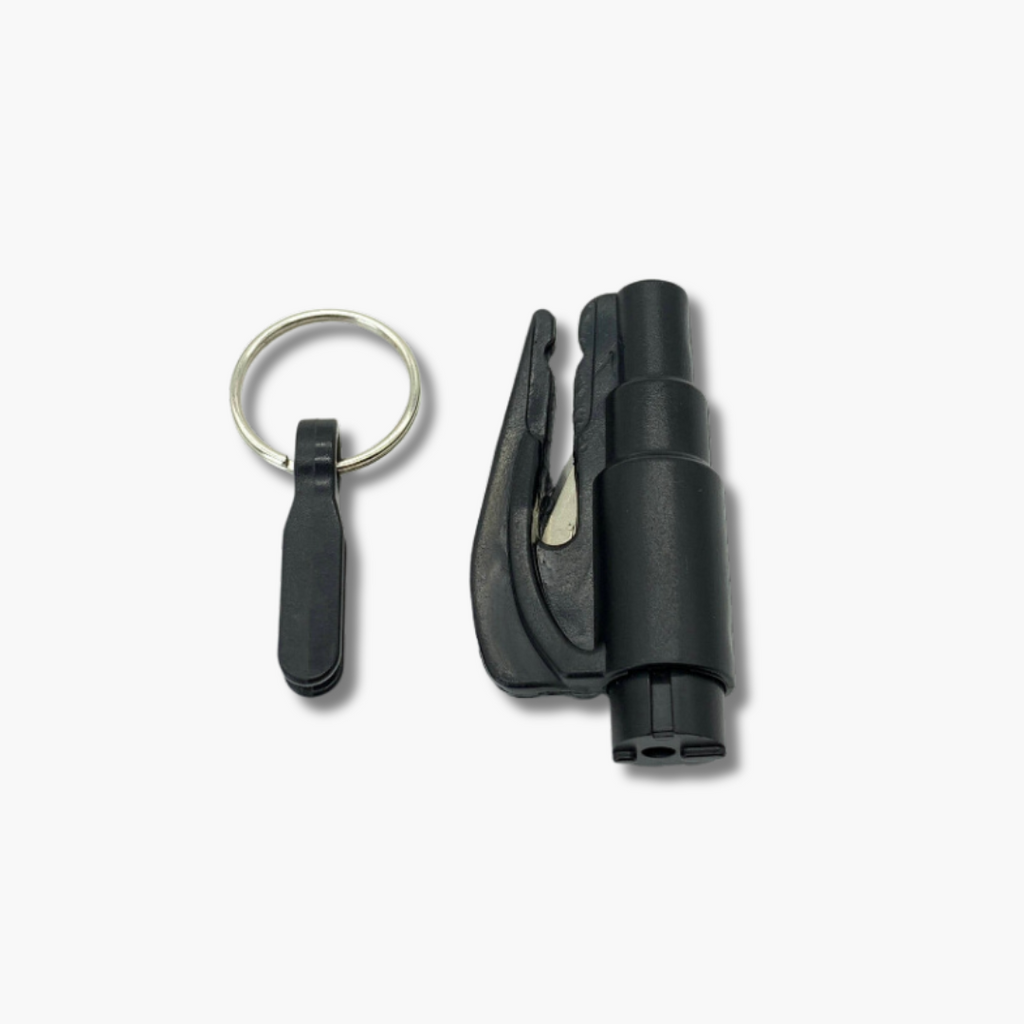 Re-usable Glass Breaker & seatbelt cutter Rescue Tool keyring